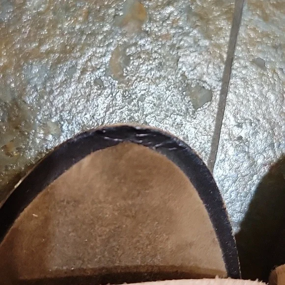 Jeffrey Campbell - Dlight-F Pink Calf Hair Riveted Platform Sandals Womens - 9M - Picture 12 of 13